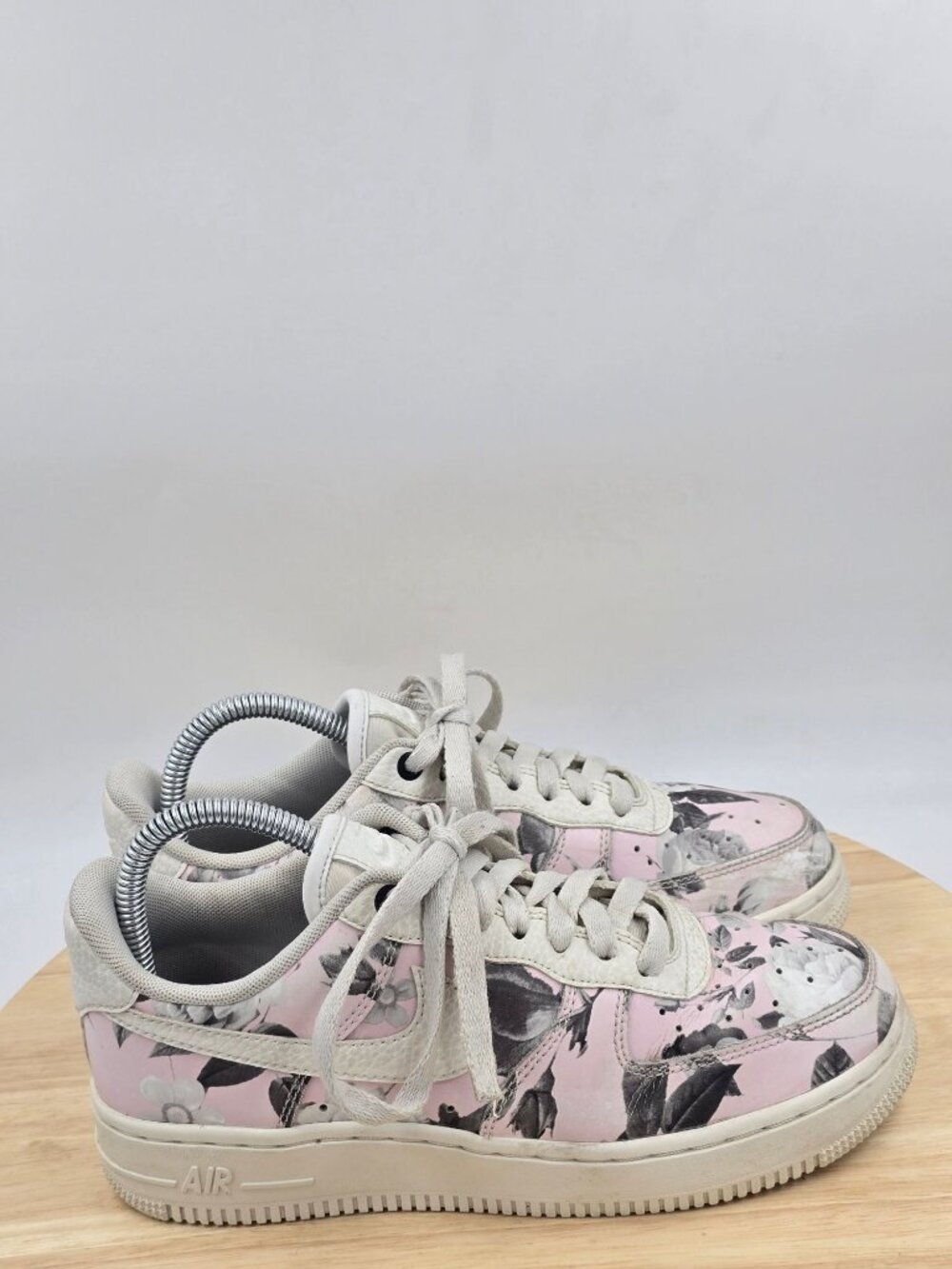 Nike Womens Air Force 1 Low Floral Rose Shoes Casual AO1017-102 sz 7